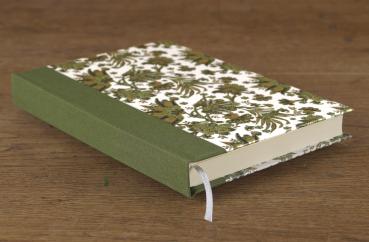 Paperblank grasgrün mit Vergoldung